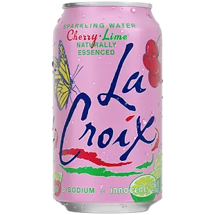 La Croix US sycená pitná voda s příchutí třešně a limetky 355 ml