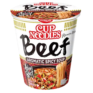 Nissin Cup Noodles Hovězí 64 g