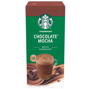 Starbucks instantní mocha káva s příchutí čokolády 5 x 22 g