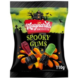 Maynards Bassetts žvýkací bonbony s ovocnými příchutěmi s halloweenským motivem 110 g
