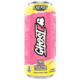 Ghost UK Energy Zero nápoj s příchutí Pink Lemonade 500 ml