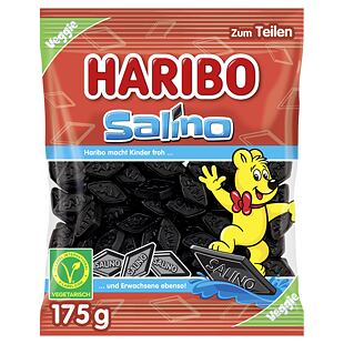 Haribo DE Salinos Lakritz slané lékořicové bonbóny 175 g