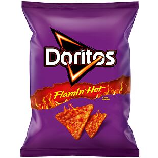 Doritos Flamin'Hot pálivé tortilové chipsy 160 g