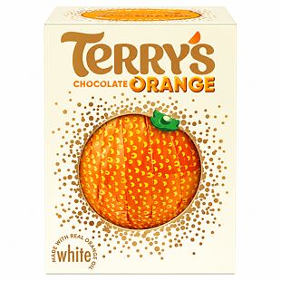 Terry's bílá čokoláda s příchutí pomeranče 145 g