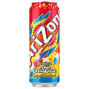 Arizona Tropical ovocný koktejl s příchutí tropického ovoce 650 ml