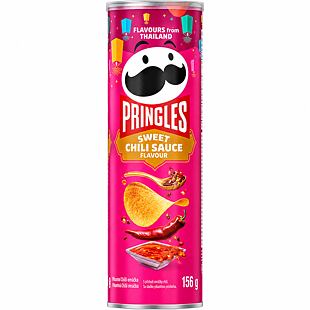 Pringles potato chips with sweet chili sauce flavor 156 g