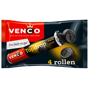 Venco candies with licorice flavor 4 x 47 g