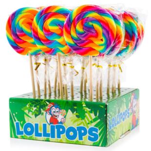Spiral Pop Normal Rainbow 1ks 80 g