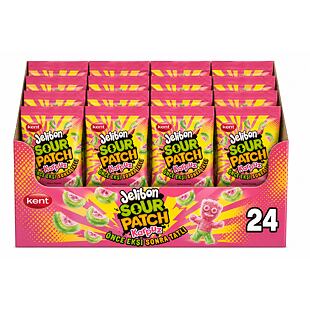 Sour Patch kyselé žvýkací bonbony s příchutí vodního melounu 80 g Celé balení 24 ks