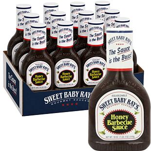 Sweet Baby Ray's BBQ omáčka s příchutí medu 510 g Celé balení 12 ks