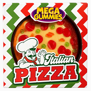Felko Mega Gummies velká želé italská pizza 600 g