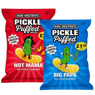 Van Holten's Hot Mama křupky 50 g + Van Holten's Big Papa křupky 50 g