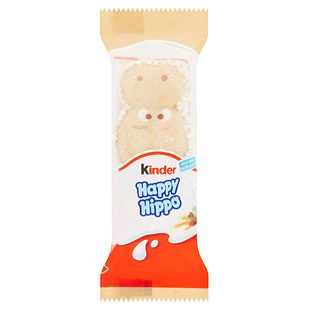 Kinder EU Happy Hippo oplatka s mléčnou lískooříškovou náplní 20,7 g