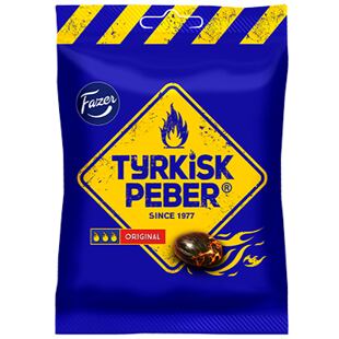 Fazer Tyrkisk Peber pálivé lékořicové bonbóny 150 g