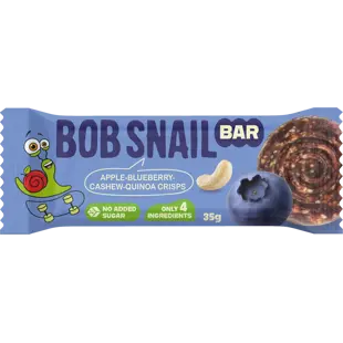 Šnek BOB Ovocná tyčinka jablko–borůvka s kešu a quinoou 35 g