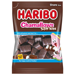 Haribo DE Chamallows Soft Kiss marshmallow v mléčné čokoládě 200 g