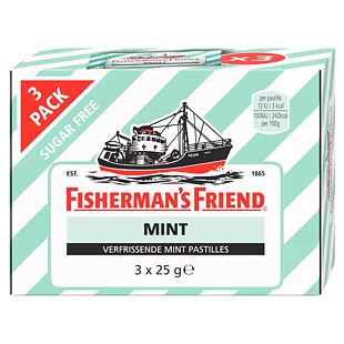 Fisherman's Friend pastilky s mátovou příchutí 3 x 25 g