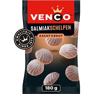 Venco lékořicové bonbony ve tvaru mušlí 180 g