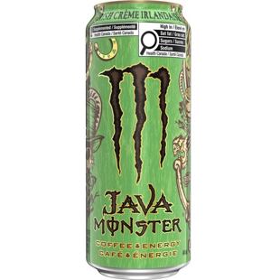 Monster CAN Java Irish Créme energetický nápoj s příchutí irské kávy 444 ml