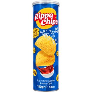 Rippa bramborové chipsy s příchutí soli a octu 110 g