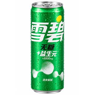 Sprite CN Zero Prebiotics and Fiber sycená limonáda s vlákninou 330 ml