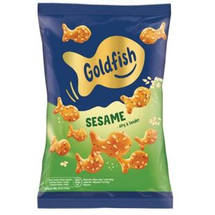 Goldfish EU krekry ve tvaru rybiček se sezamem 80 g