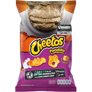 Cheetos ES Avengers Pandilla kukuřičné křupky s příchutí sýru ve tvaru netopýrů 75 g