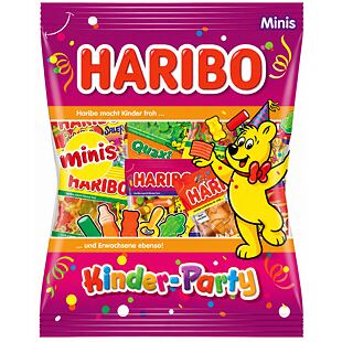 Haribo DE Kinder-Party želé s ovocnou příchutí 250 g