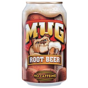 Mug USA Root Beer sycený nápoj s příchutí kořenového piva 355 ml