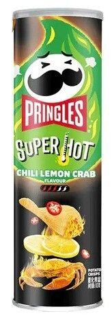 Pringles chips with lemon and crab flavor 110 g