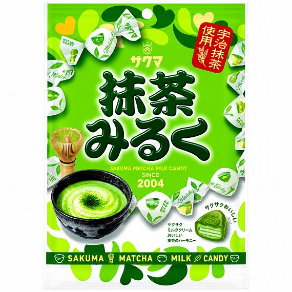 Seika JAP Matcha-Flavored Milk Caramels, 58 g