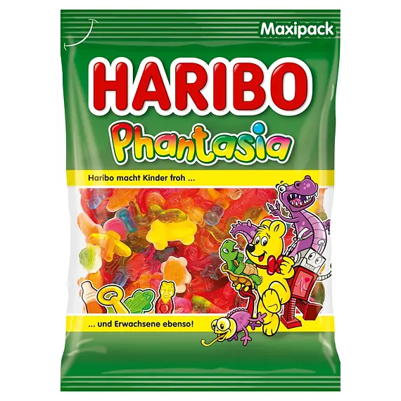 Haribo DE Phantasia želé s pěnovým cukrem s příchutí ovoce 1 kg