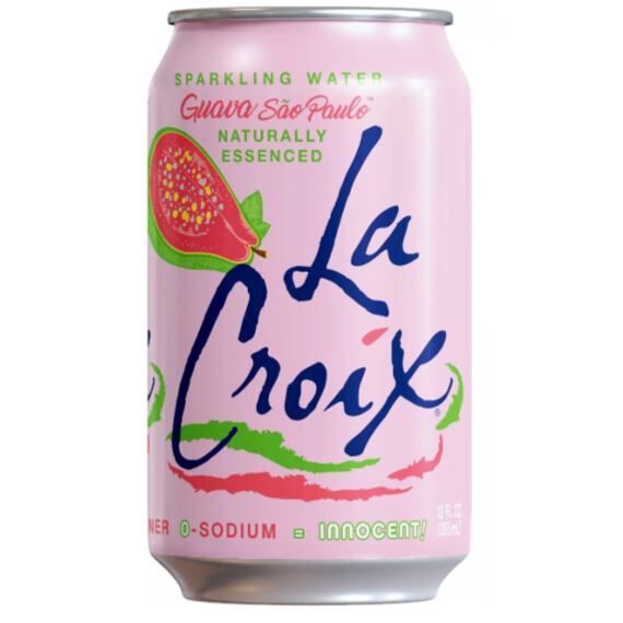 La Croix US sycená pitná voda s příchutí guavy 355 ml