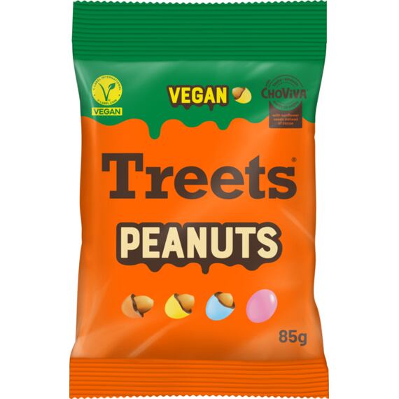 Treets arašídy v mléčné čokoládě v cukrové skořápce 85 g
