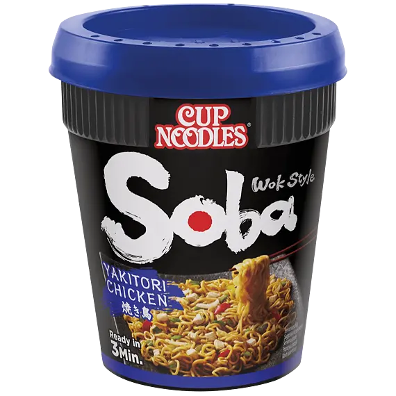 Nissin Soba Cup Yakitori Chicken Instant Noodles 89 g