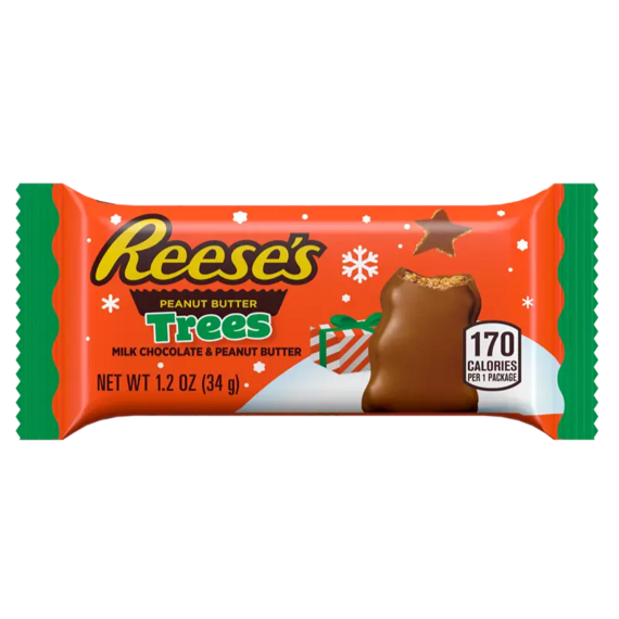 Reese's stromeček z mléčné čokolády plněné arašídovým máslem 34 g