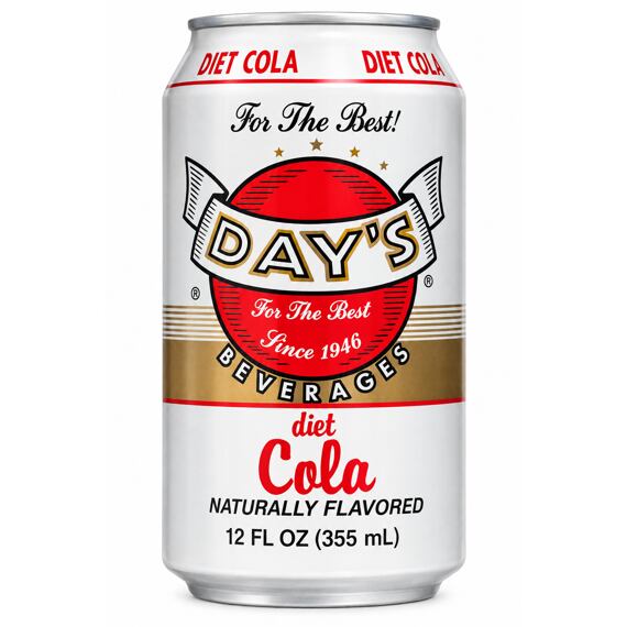 Day's Soda sycený colový nápoj bez cukru 355 ml