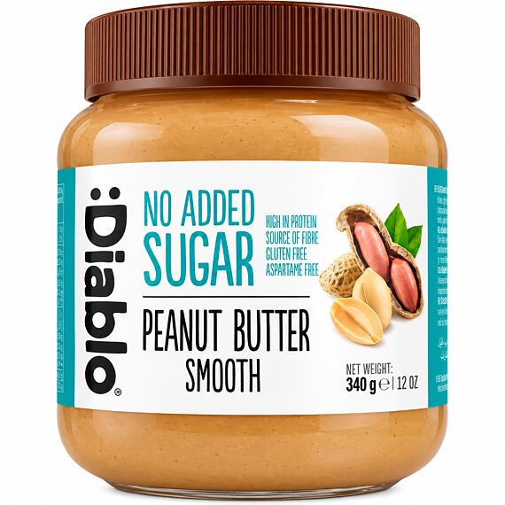 :Diablo Peanut Butter with No Added Sugar, 340 g