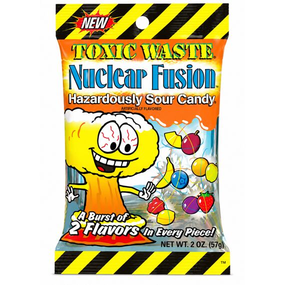 Toxic Waste Nuclear kyselé bonbonky s ovocnými příchutěmi 57 g
