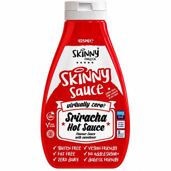 Skinny Foods nízkokalorická pálivá Sriracha omáčka 425 ml
