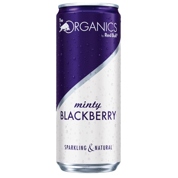 Red Bull AT Organics sycený nápoj s příchutí ostružiny, máty a citrusů 330 ml