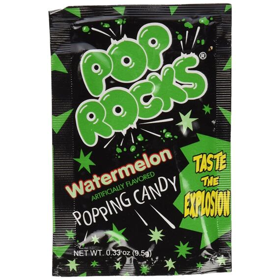 Pop Rocks bursting candies with watermelon flavor 9.5 g