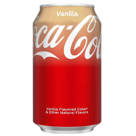 Coca-Cola carbonated drink with vanilla flavor 355 ml