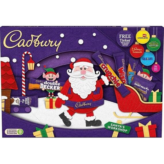 Cadbury výběr čokoládových tyčinek 125 g