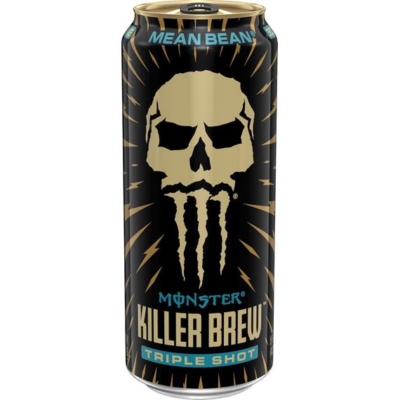 Monster USA Killer Brew Mean Bean energetický nápoj s příchutí vanilkové kávy 443 ml