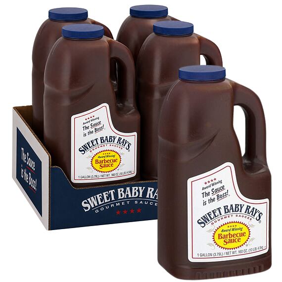 Sweet Baby Ray's Barbecue Sauce 4,5 kg Celé balení 4 ks