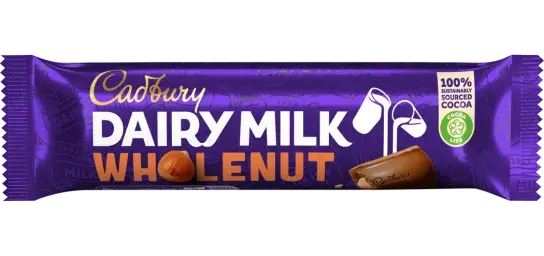 Cadbury milk chocolate with hazelnuts 45 g