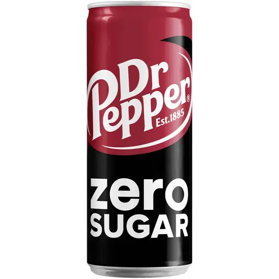 Dr Pepper PL Diet Zero kolový nápoj 330 ml
