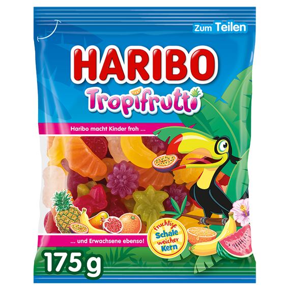 Haribo DE Tropifrutti želé s příchutí tropického ovoce 175 g