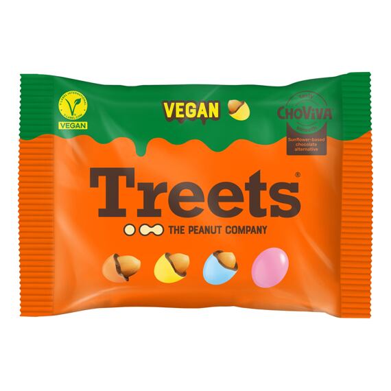Treets arašídy v mléčné čokoládě v cukrové skořápce 45 g